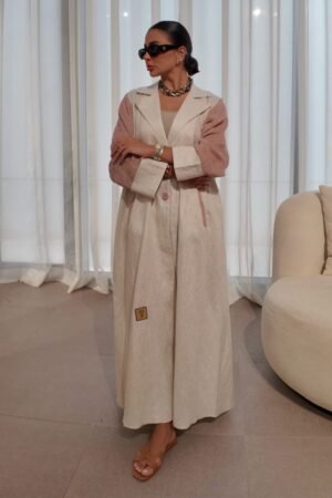 بليزر لينن طبيعي