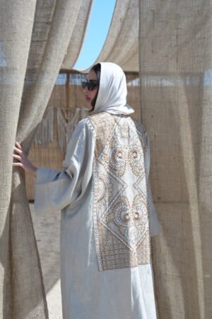 بشت لينن بيور و ايكات