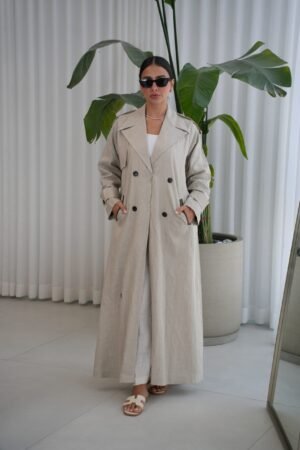 ترانشكوت لينن 100%