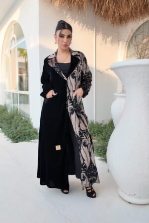 بليزر شيفون مخمل طبيعي