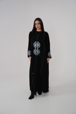 عباية كريب مع الشك يديوي