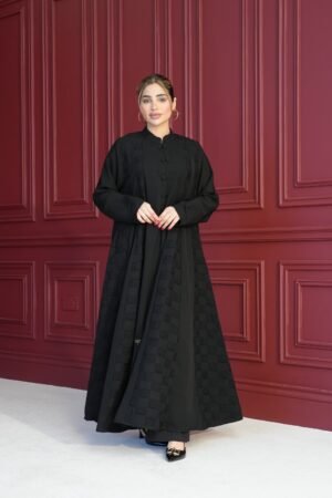 عباية كريب x جاكارد