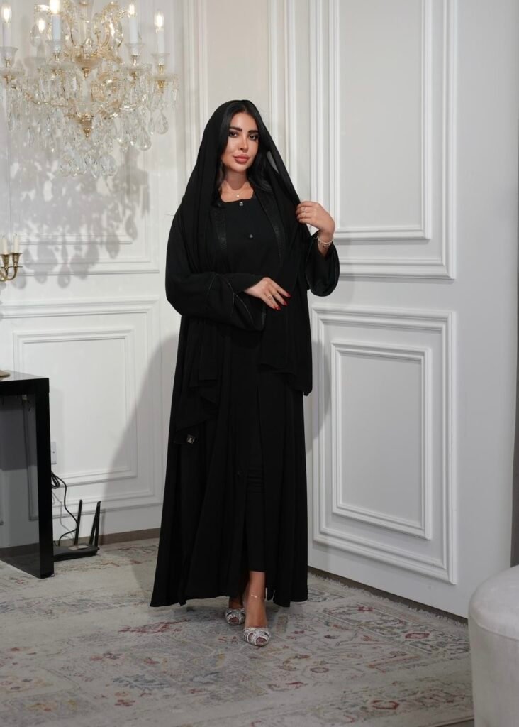 عباية كريب انترنت x دانتيل