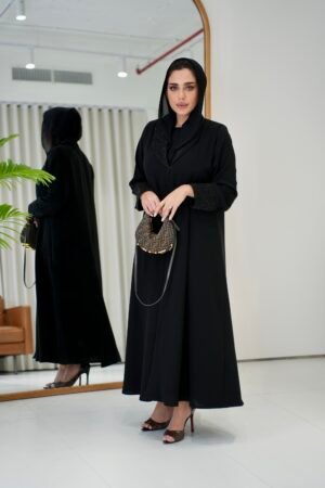 بليزر كريب مع الشك و تطريز