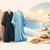 أفضل خامات عبايات الصيف لإطلالة أنيقة ومريحة