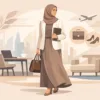 إطلالات عمل محتشمة تجمع الأناقة والراحة