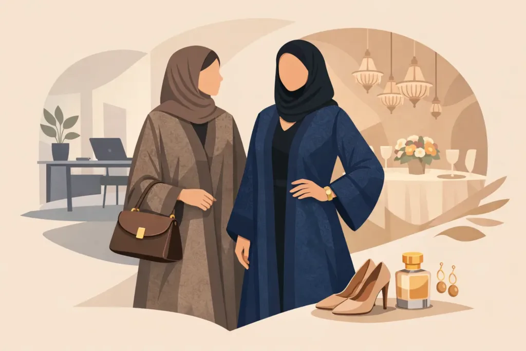 عبايات جاكار للعمل والمناسبات بإطلالة راقية