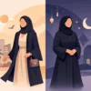 عباية مفتوحة ومغلقة تناسب يومكِ ومناسباتكِ