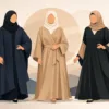 موديلات عباءات تخفي الامتلاء بإطلالة أنيقة