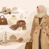 طريقة تنسيق ترانشكوت شتوي بإطلالات محتشمة