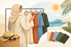 كيف تختارين عباية كتان للصيف؟ دليل القصة واللون