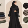 أفضل أقمشة العبايات لإطلالة أنيقة كل يوم