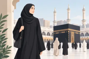 ملابس عمرة أنيقة للمحجبات تجمع الراحة والستر