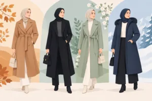 موضة المعاطف المحتشمة: اختيارات أنيقة لكل موسم